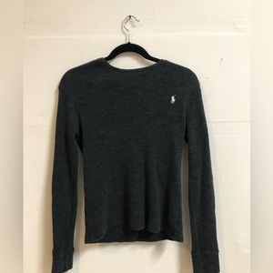 Polo Ralph Lauren Grey Long Sleeve Shirt